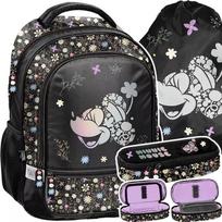Mokyklinė kuprinė Minnie Mouse juoda – Paso