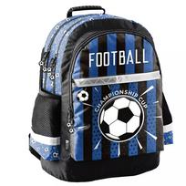 Mokyklinė kuprinė futbolas mėlyna – Paso