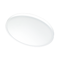 Lubinis LED šviestuvas TOPE TRENT, 38W, 3358lm, 4000K, IP20, 400x25 mm, apvalus, baltos sp.