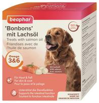 Skanėstas šunims Beaphar Mutton Fat Treats Salmon, ėrienos riebalai/lašišų aliejus, 0.245 kg