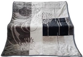 Pledas KW-98, balta sp./juoda sp./pilka sp., 160 cm x 210 cm