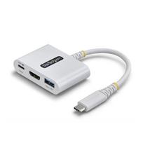 StarTech.com USB-C to HDMI Multiport Adapter with 140W PD Charging, 4K 60Hz HDMI, 5Gbps USB Hub, Mini Dock for MacBook, Dell, ThinkPad, HP, iPad, and Tablets