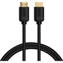 Baseus CAKGQJ01 HDMI cable, 2 m, HDMI Type A (Standard), Black, Silver