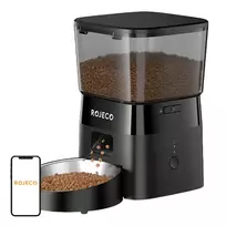 Rojeco 2L Automatic Pet Feeder, WiFi Version (Black)