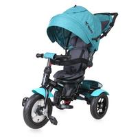 Triratukas Neo Air, Green Luxe sėdima dalis apsisuka į abi puses su pripučiamais ratais