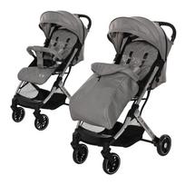Vežimėlis Lorelli Fiorano DOLPHIN Grey+Footcover