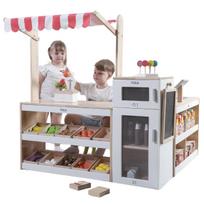 „VIGA“ medinis parduotuvės / prekybos kiosko rinkinys XXL