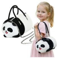 Pliušinė panda rankinė su grandinėle 20 cm