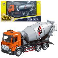 HUINA 1:50 metalinis oranžinis betono maišytuvas