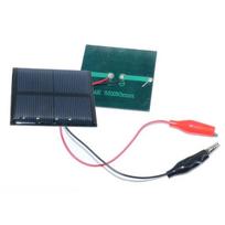 Saulės elementas - 0.45W 3V - 55x60x3mm - Saulės baterija - Saulės baterija - Fotovoltinė plokštė - Pv