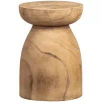Taburetė Bink, Ø28 cm, 40 cm, medis, natūrali