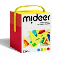 Mideer nuplaunami markeriai flomasteriai - 36 spalvos
