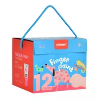 Mideer dažai piešimui pirštais - 12 spalvų