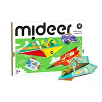 Mideer popieriaus rankdarbių rinkinys - lėktuvėliai
