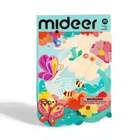 Mideer madingi nagų lipdukai - sodo tematika