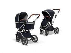 Universalus vežimėlio komplektas Moon ROCCA 2 in 1 Navy