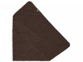 Jollein medvilnės rankšluostis su gobtuvu Chestnut 75x75 cm