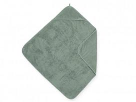 Jollein kilpinis rankšluostis su gobtuvu Terry Stone Green 75x75 cm