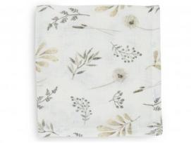 Jollein muslino audinio vystyklų rinkinys 115x115cm Wild Flowers 2vnt