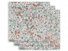 Jollein muslino merliukai 31x31 cm Bloom 3vnt