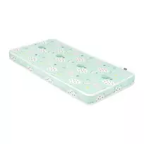 Kikkaboo čiužinys Fantasia Clouds Mint 70x140x9 cm