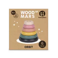 Medinis žaislas Petite&Mars Orbit Wood of Mars