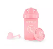 Twistshake rožinė gertuvė–neprabėganti 300 ml nuo 6 mėn.  78273