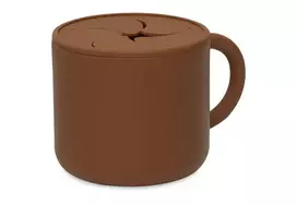 Jollein silikoninis užkandžių indelis „Snack Cup“ Caramel