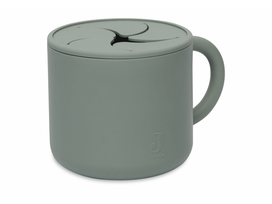 Jollein silikoninis užkandžių indelis „Snack Cup“ Ash Green