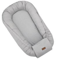 FEEDO kūdikio lizdelis Light Grey 90x60 cm
