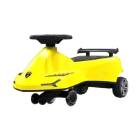 Moni Lamborghini Swing Car geltonas
