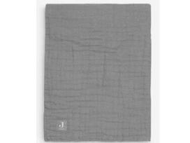 Jollein muslino pledas Wrinkled 120x120 cm Storm Grey