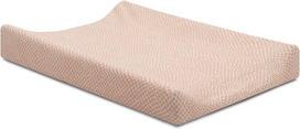 Jollein vystymo pagalvės užvalkalas Snake Jersey 50x70 cm Pale Pink –