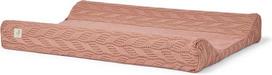 Jollein vystymo čiužinio užvalkalas Spring Knit Rosewood 50x70 cm – minkštas ir stilingas