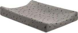 Jollein vystymo čiužinio užvalkalas Spot Jersey 50x70 cm Storm Grey
