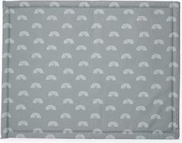 Jollein pledas Arc-en-Rainbow Grey 75x95 cm – minkštas ir jaukus kūdikiui