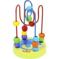 Tooky Toy medinė edukacinė motorinė kilpa – lavinamasis labirintas vaikams