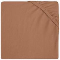 Jollein jersey paklodė lopšiui 40/50x80/90 cm Caramel