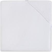 Jollein jersey paklodė lopšiui 40x80/90 cm White – minkšta ir tampri