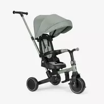 Triratukas 8in1 KikkaBoo Aluma Army Green – daugiafunkcis vaikiškas triratis