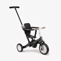KikkaBoo Flip 5in1 triratukas Black – daugiafunkcis augantis su vaiku