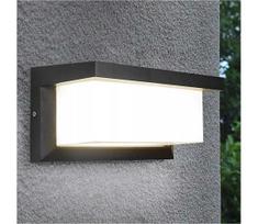 LED dimeriuojamas lauko sieninis šviestuvas NEELY 1xE27/6W/230V 2700-6500K IP54 antracitas