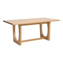 Prailginamas valgomojo stalas iš ąžuolo 95x180 cm Flow – Unique Furniture