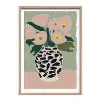 Spausdintas paveikslas su rėmeliu 50x70 cm Spotted Vase – Styler