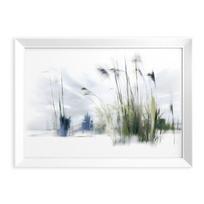 Spausdintas paveikslas su rėmeliu 56x75 cm Blue Grasses – Styler