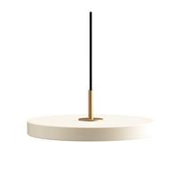 Kabantis šviestuvas baltos spalvos LED su metaliniu gaubtu ø 31 cm Asteria Mini – UMAGE