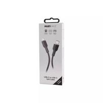 USB-C to USB-C Soft Cable 1.2 m 100W by Musthavz Black