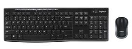 Logitech MK270 - Standard - Kabellos - RF Wireless - Schwarz - Maus enthalten | 920-004532 | 5099206039384