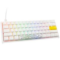 Ducky One 2 Pro Mini White Edition Gaming Tastatur, RGB LED - Cherry Blue (US) | GATA-2656 | 4711394389096