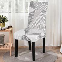 Stretch Dinning Chair Covers High Back Spandex Dining Chair Slipcovers Seat Covers For Dining Living Room  Removable Covers 1piece